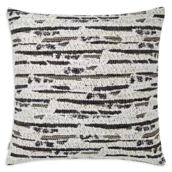 Discount 🔔 Mode Living Ombré Texture Throw Pillow, 22" X 22" Black/white 👏