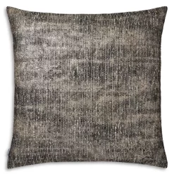 Hot Sale 🔔 Mode Living Terra Earth Throw Pillow, 22" X 22" Black/beige Metallic ✨