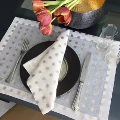 Best Sale 🤩 Mode Living Antibes Napkins, Set Of 4 Gold 💯 -Mode Living Shop unnamed file 196