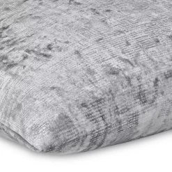 New 🧨 Mode Living Terra Haze Throw Pillow, 22" X 22" Gray/gold Metallic 😀 -Mode Living Shop unnamed file 334