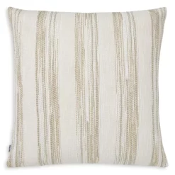 Top 10 🤩 Mode Living Terra Vasta Throw Pillow, 12" X 24" Striped Beige Metallic 🌟