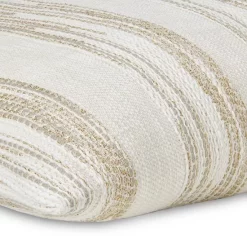 Top 10 🤩 Mode Living Terra Vasta Throw Pillow, 12" X 24" Striped Beige Metallic 🌟 -Mode Living Shop unnamed file 337