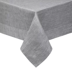 Cheap 🥰 Mode Living Tribeca Tablecloth, 70" X 90" Gray ⌛