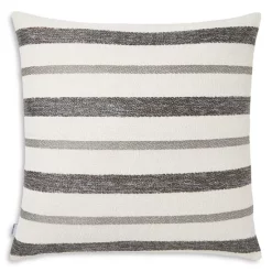 Wholesale 💯 Mode Living Terra Java Throw Pillow, 12" X 24" Striped Gray Metallic 🔔