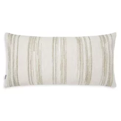 Brand new ๐ Mode Living Terra Vasta Throw Pillow, 22" X 22" Striped Beige Metallic ๐