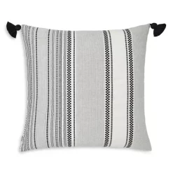 Coupon ❤️ Mode Living Ombré Oreo Throw Pillow, 22" X 22" Black/white 🎉