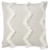 Best Sale 👍 Mode Living Terra Texture Throw Pillow, 22" X 22" Beige/white ❤️