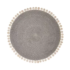 Promo 🧨 Mode Living Capiz Woven Placemats, Set Of 4 Yellow 🌟 -Mode Living Shop unnamed file 45