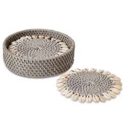 Best reviews of 🤩 Mode Living Capiz Woven Coasters, Set Of 4 Gray ❤️ -Mode Living Shop unnamed file 86